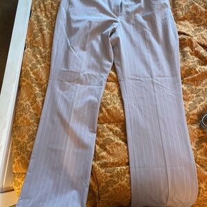 Express Lavender/Pink Pinstripe Trousers